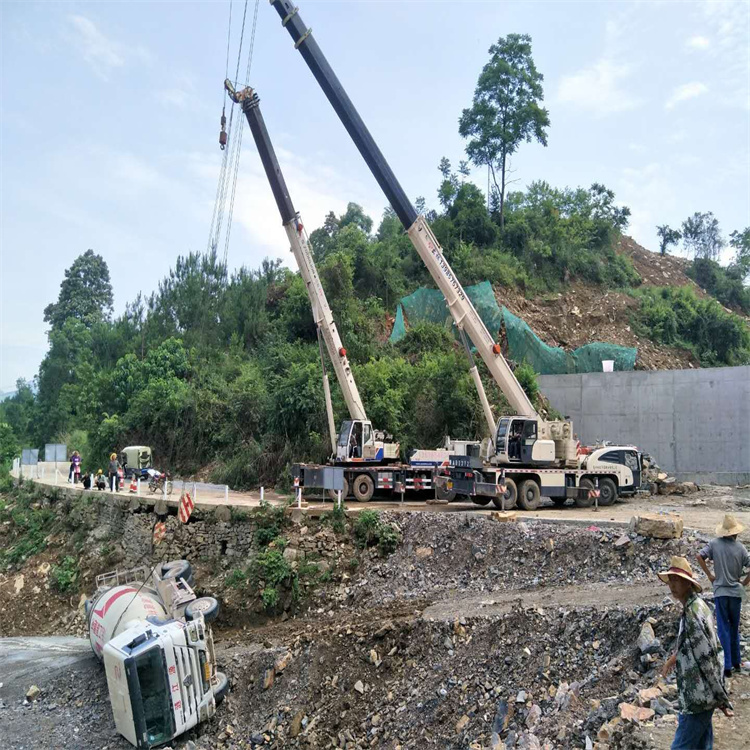 枣庄枣庄24小时应急道路救援吊装吊装现场实拍